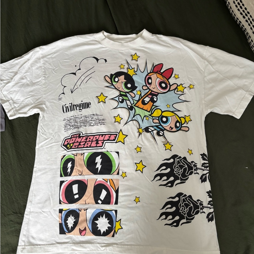 Civil Regime ft Powerpuff girls limited edition oversized tee